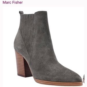 New Never Worn with tags Marc Fisher Alva Bootie in Grey size 8